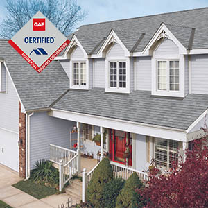 Yeager Roofing Asphalt Residential Roofing - click to view GAF Certified available roofing systems, shingles, and warranties